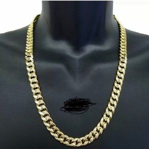 *NEW* MEN GOLD LINK CHAIN HIP HOP CUBAN NE…